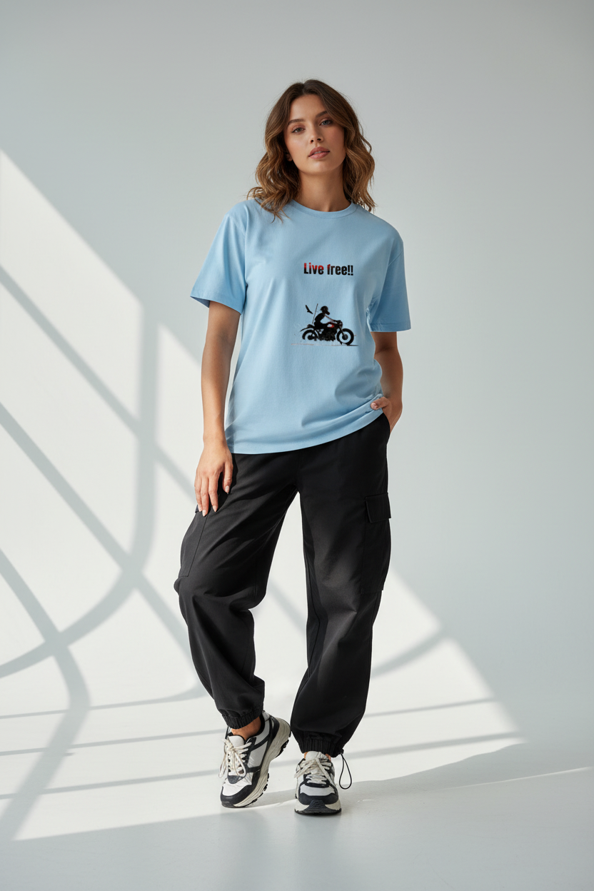 Baby Blue Female Model