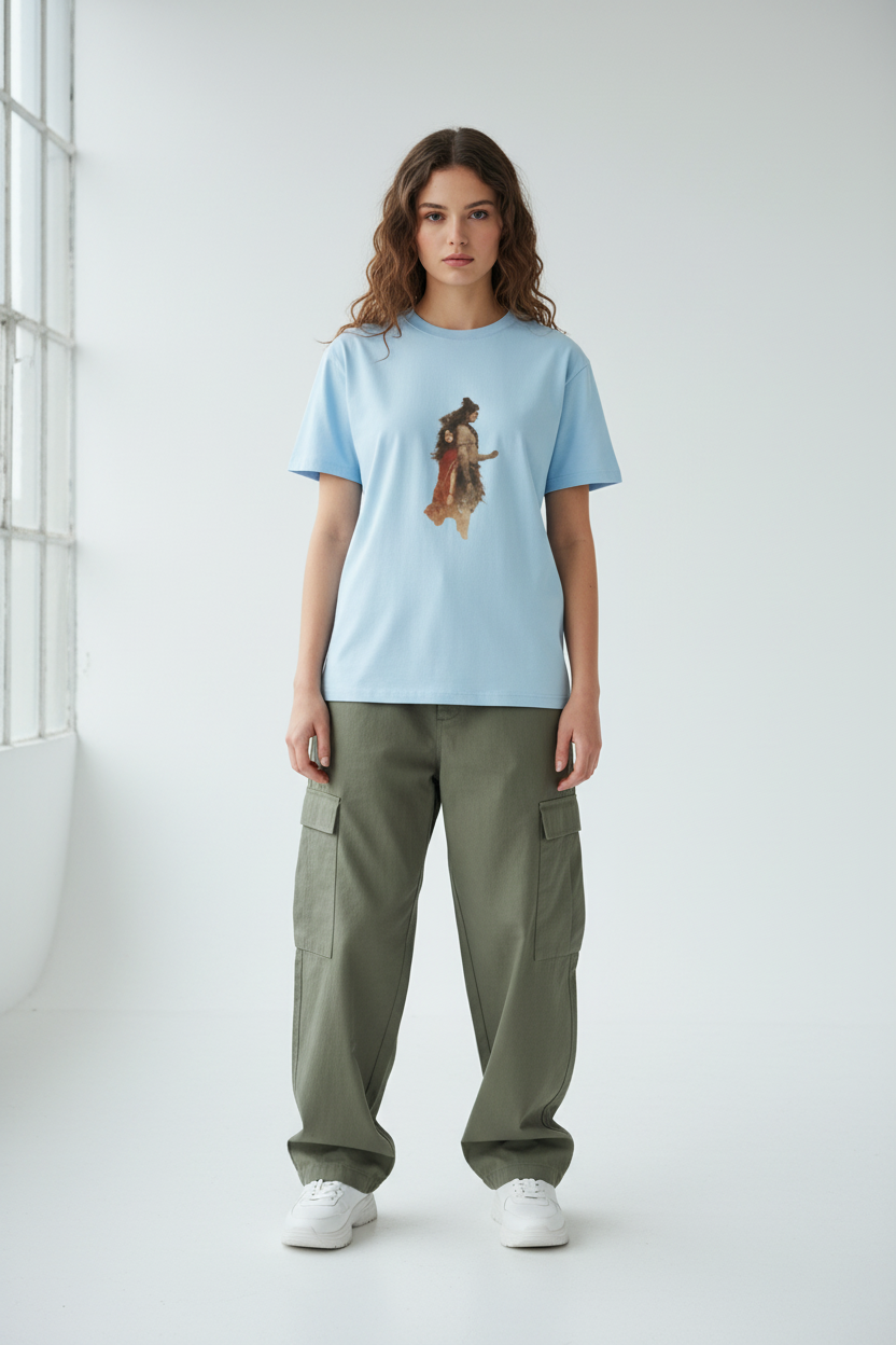 Baby Blue Female Model