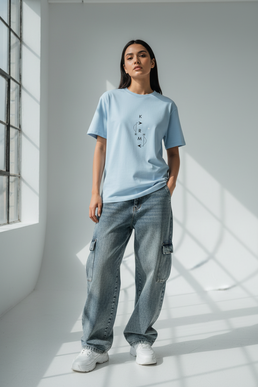 Baby Blue Female Model