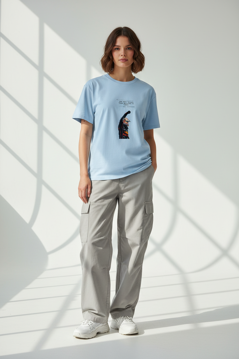 Baby Blue Female Model