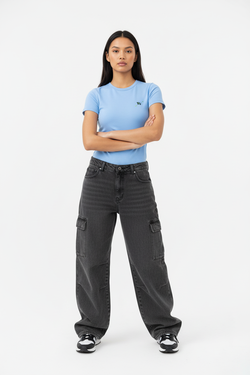 Baby Blue Front with Logo