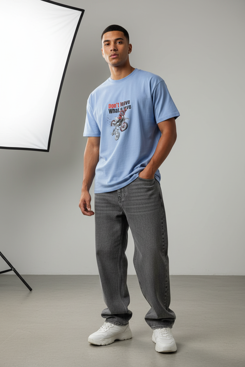 Baby Blue Male Model