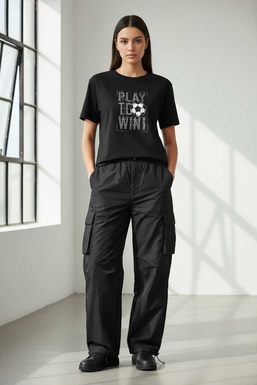 Black - female front