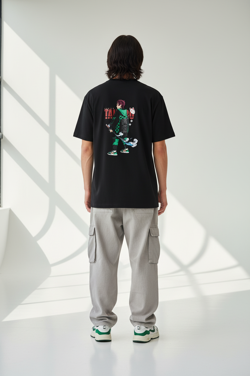 Black Male Model Back