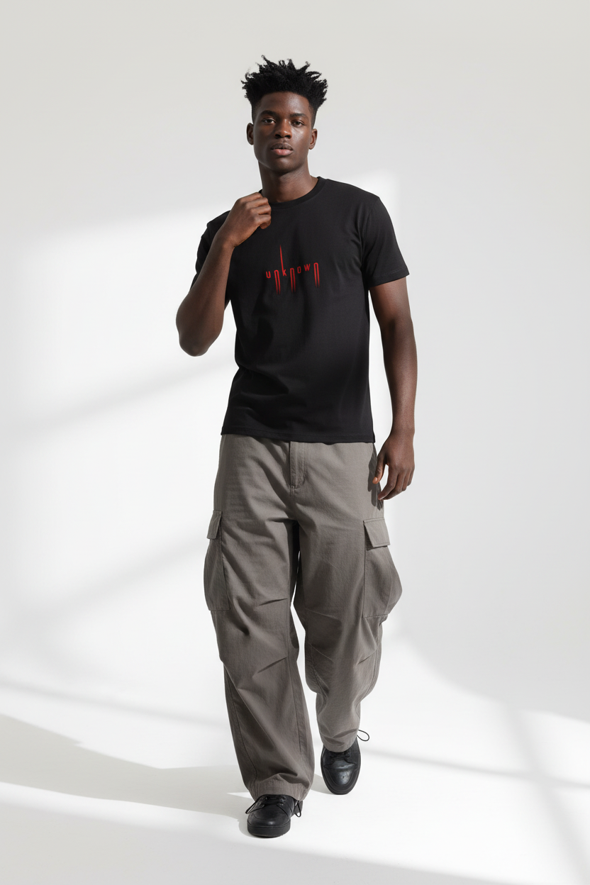 Black male - soft calm pose