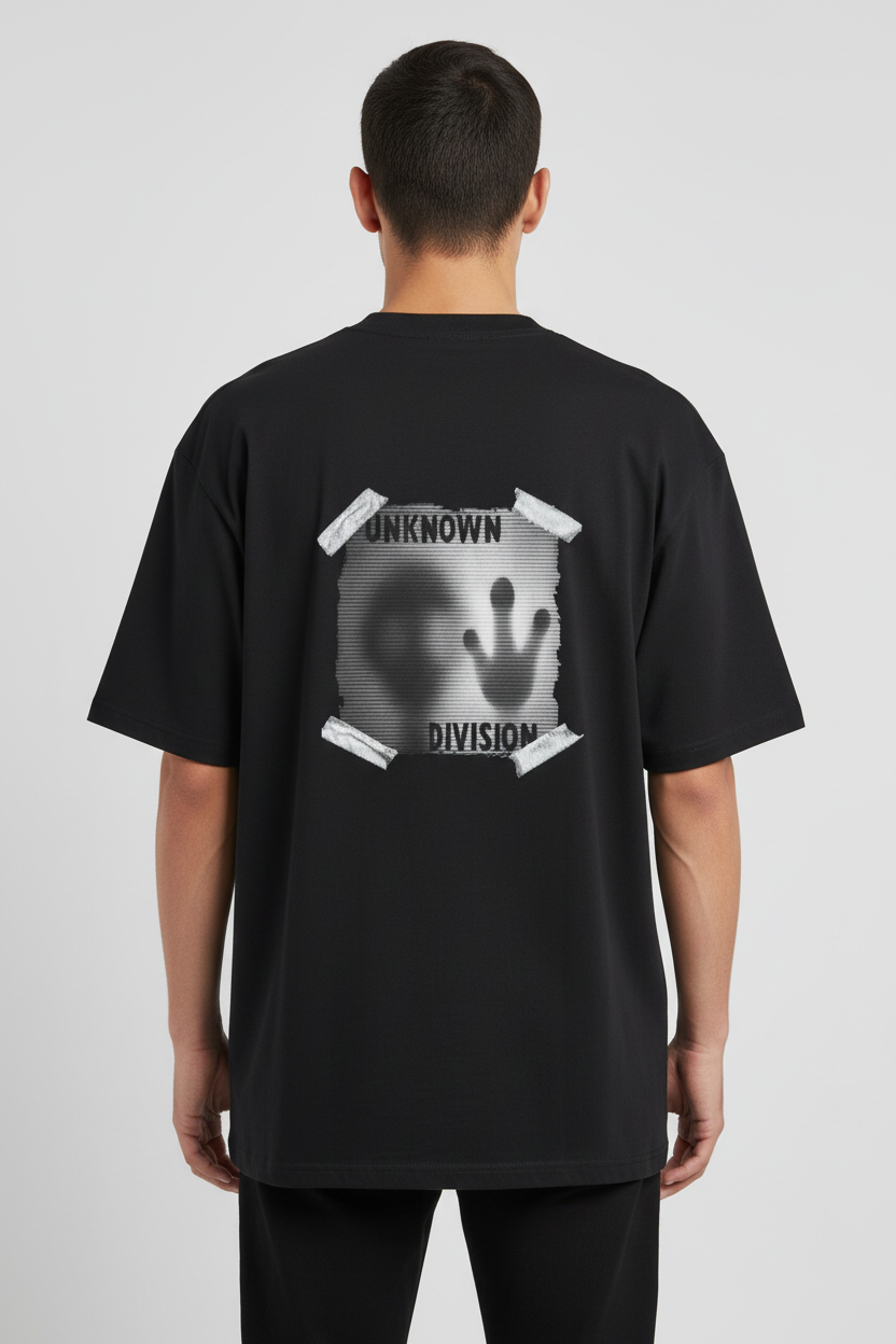 Black proper back view