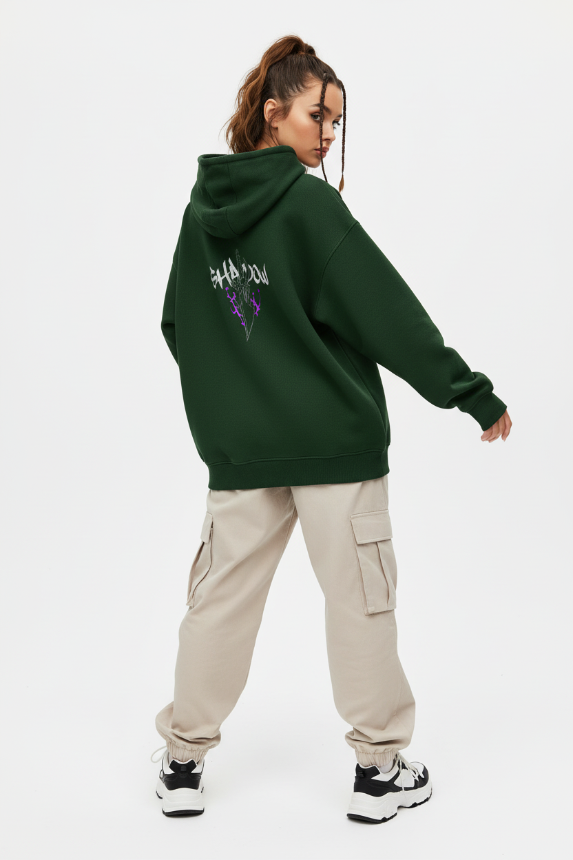 Bottle Green female back