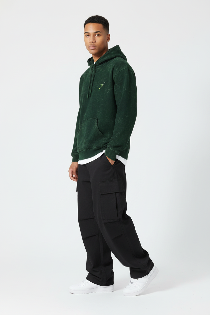 Bottle Green Left Side