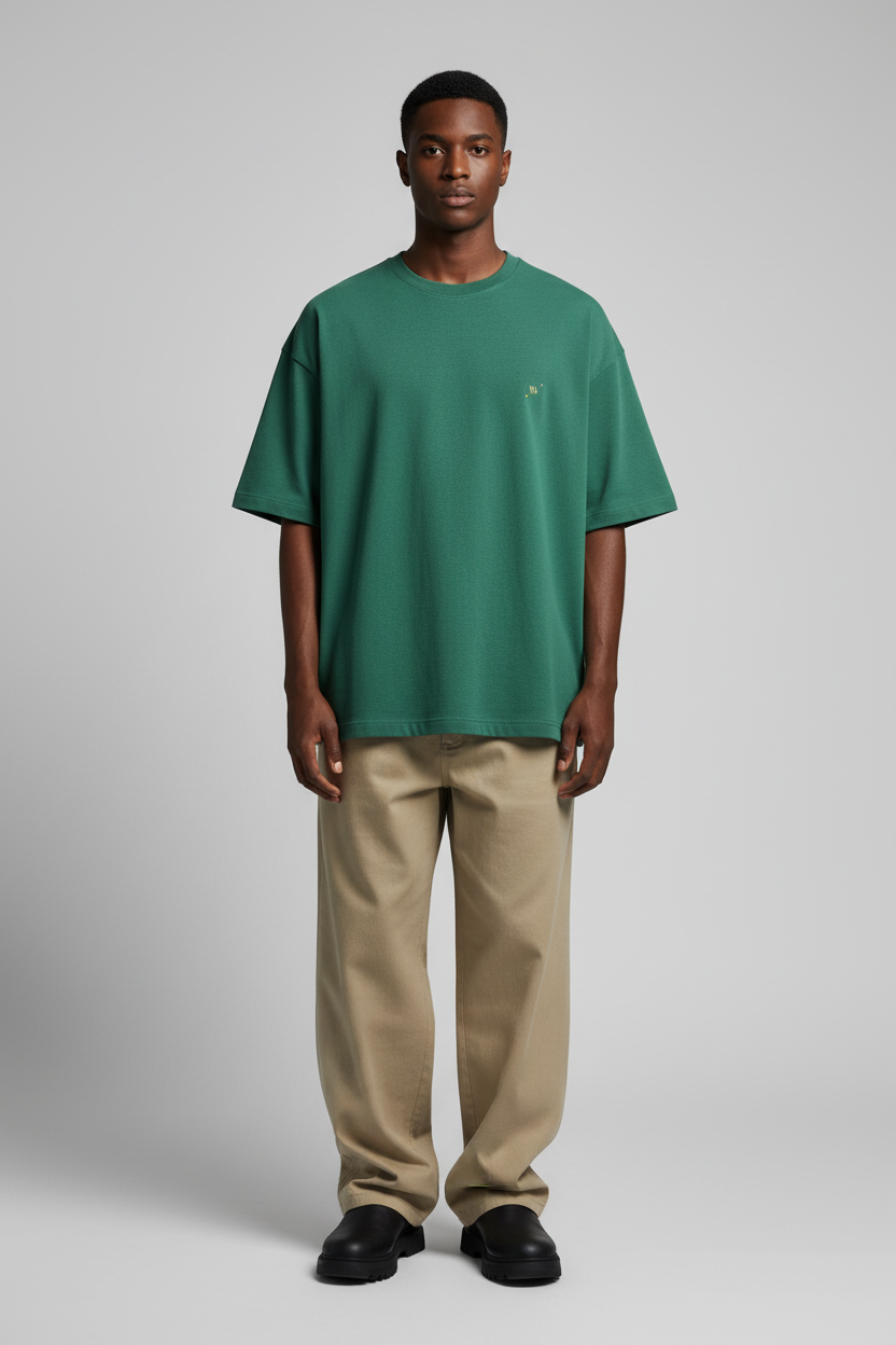 Bottle Green Male Front