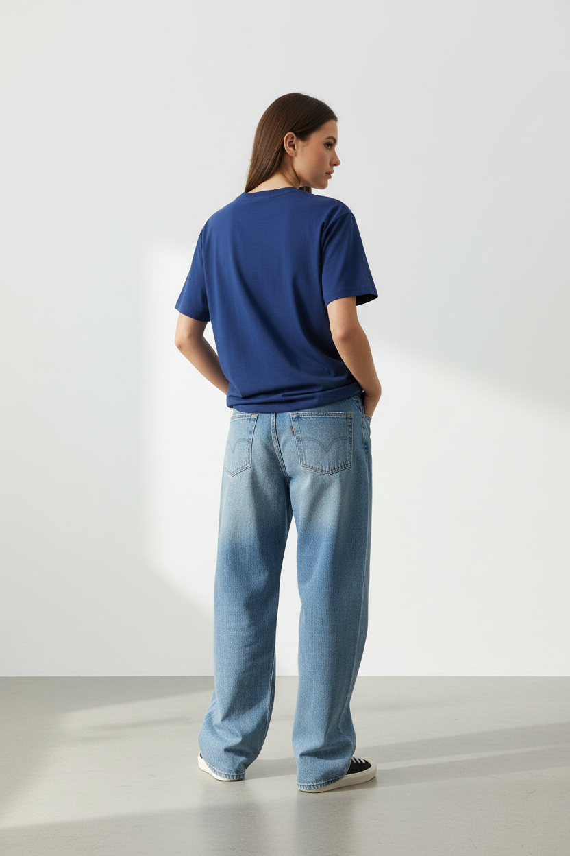 Female model - back view