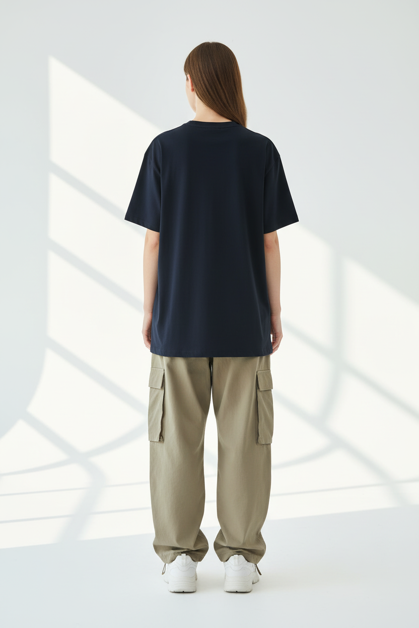 Female model - back view