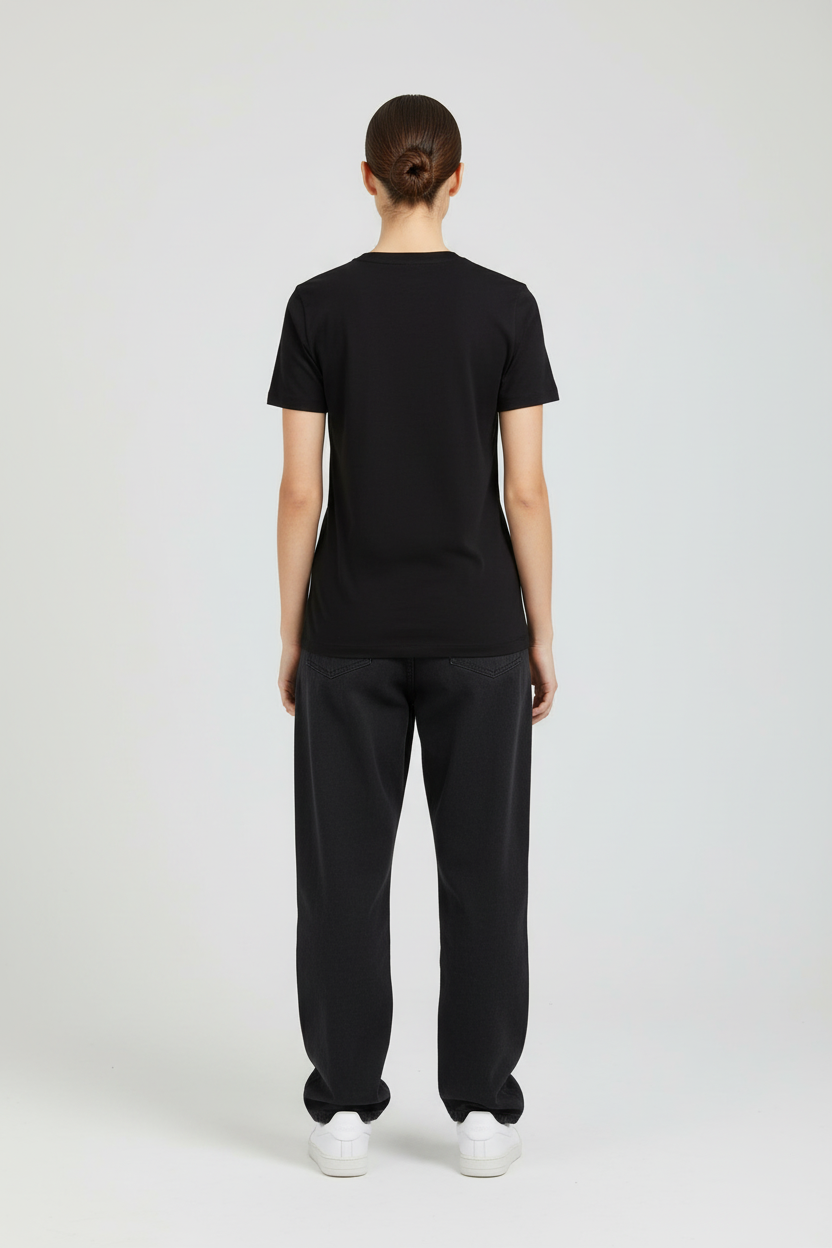 Female model - back view