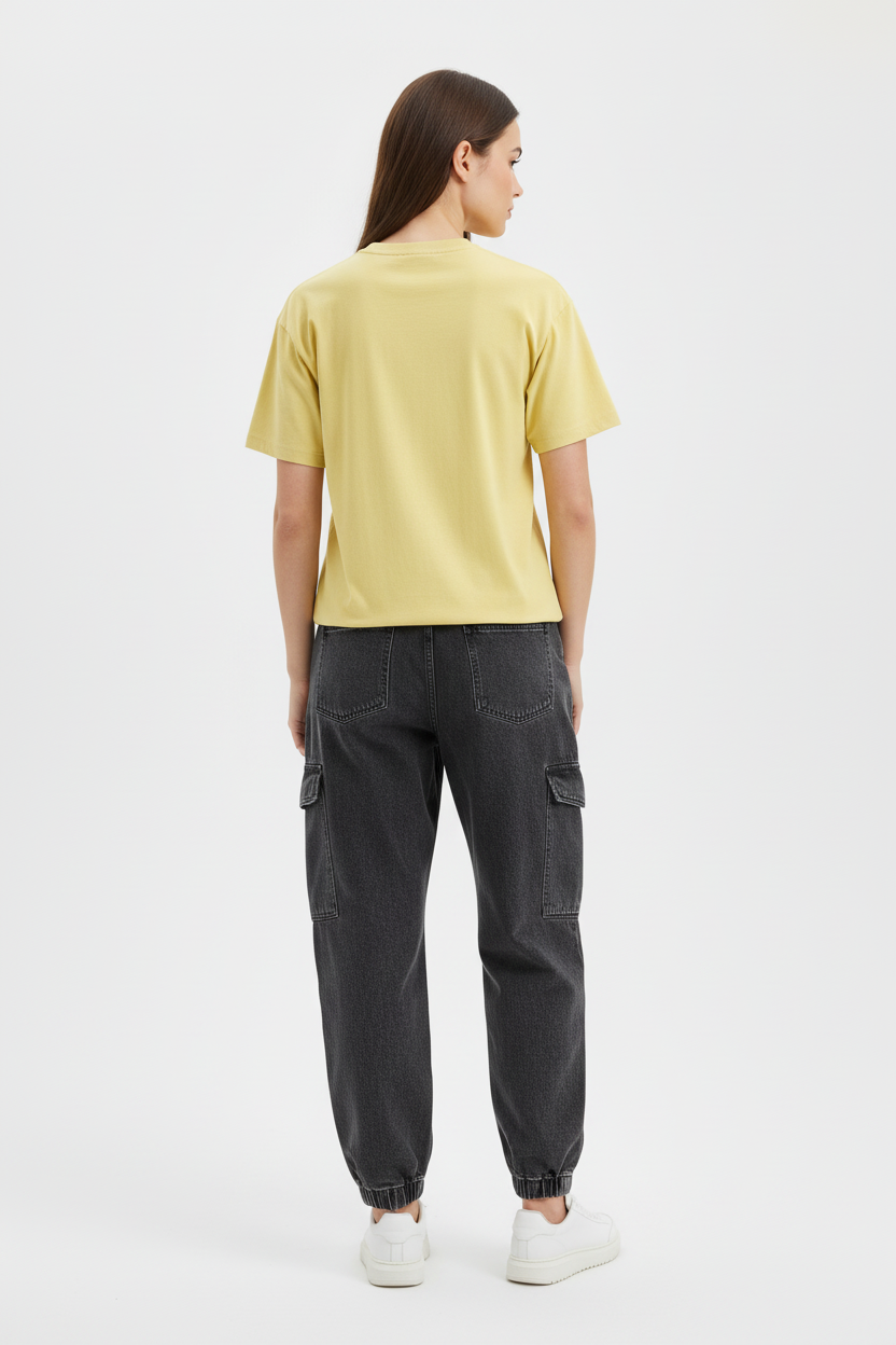 Female model - back view