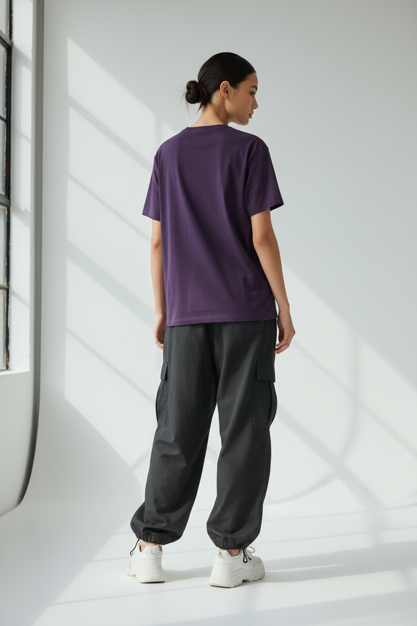 Female model - back view