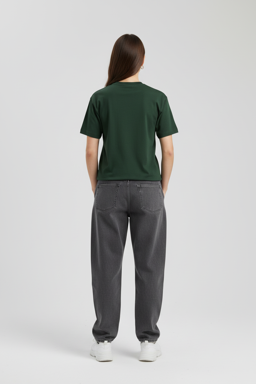 Female model - back view