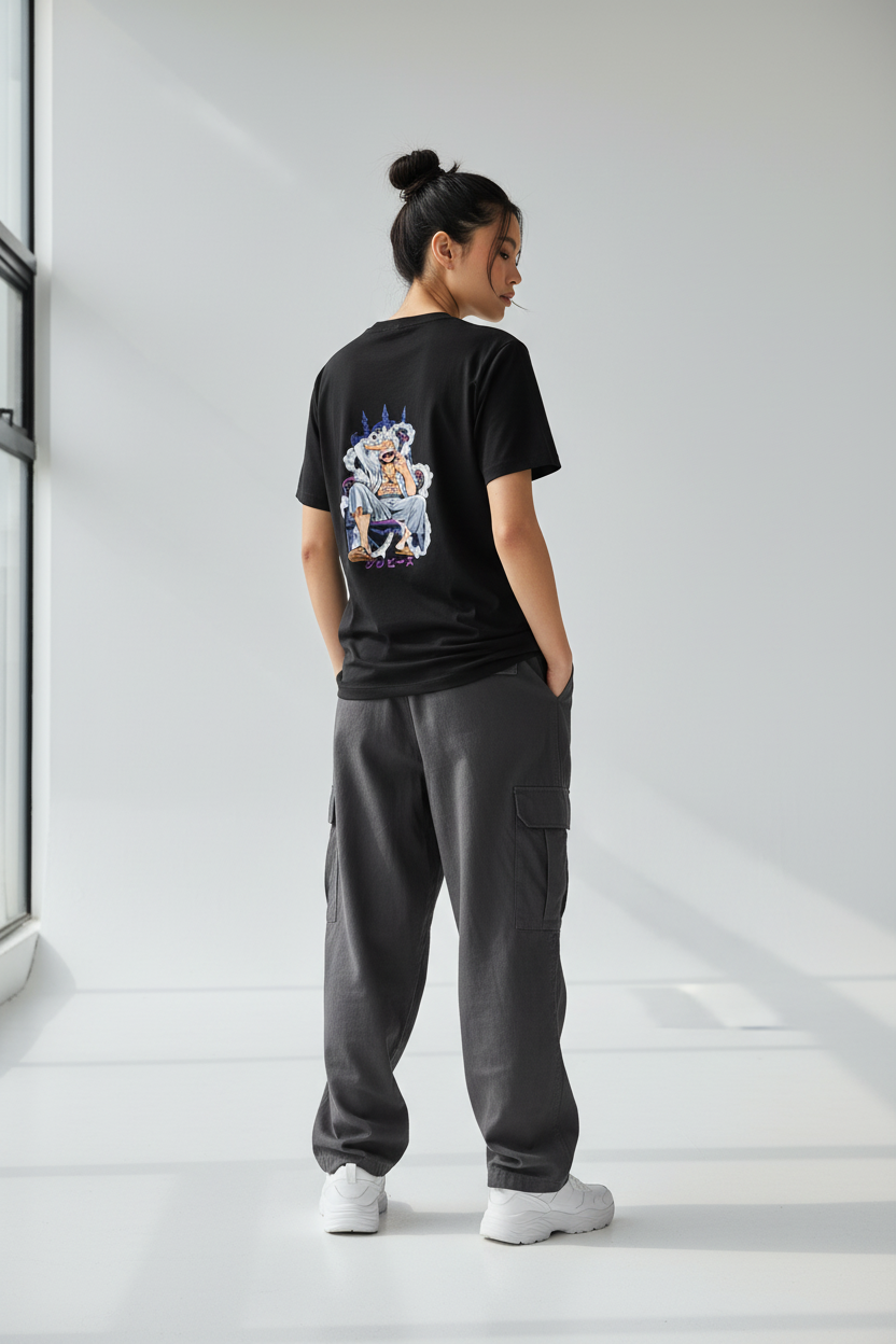 Female model - Black back