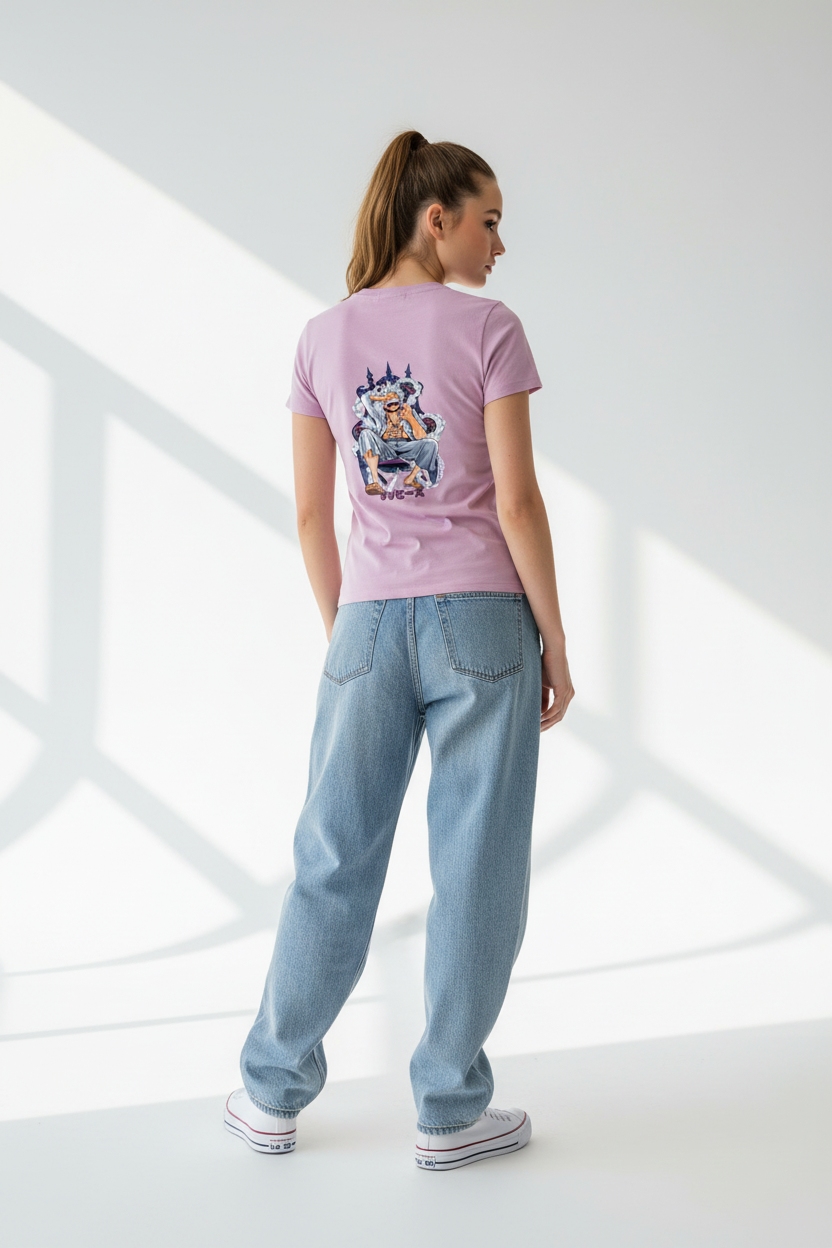 Female model - Lavender back