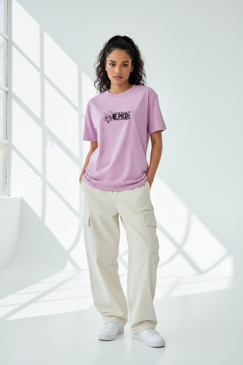 Female model - Lavender front