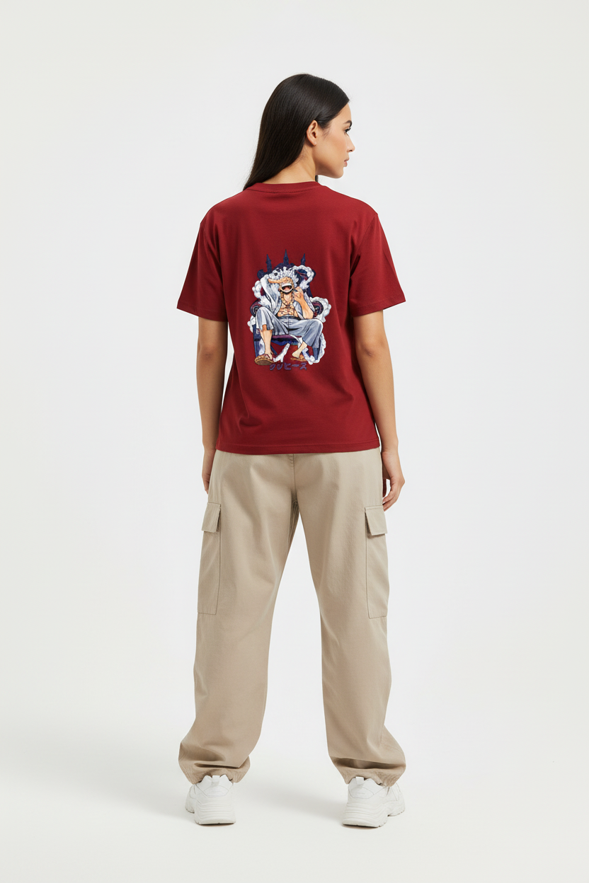 Female model - Red back