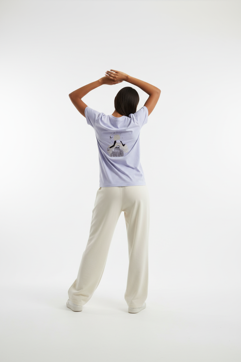 Lavender Back Casual