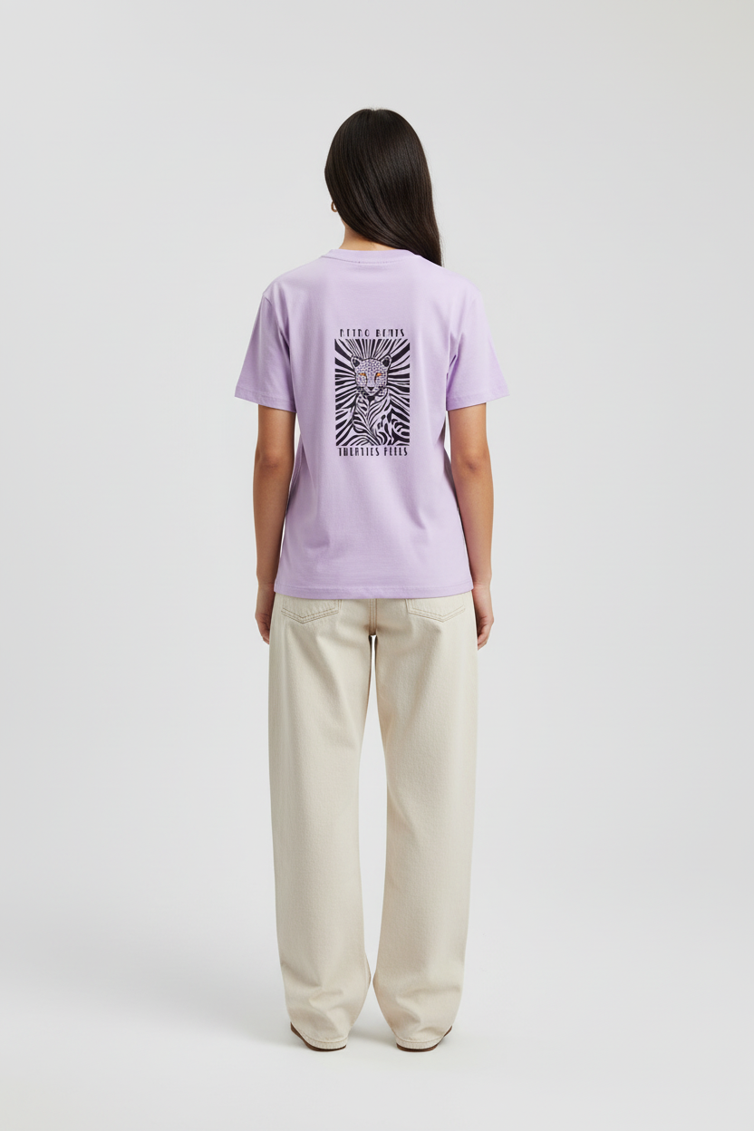 Lavender Back View