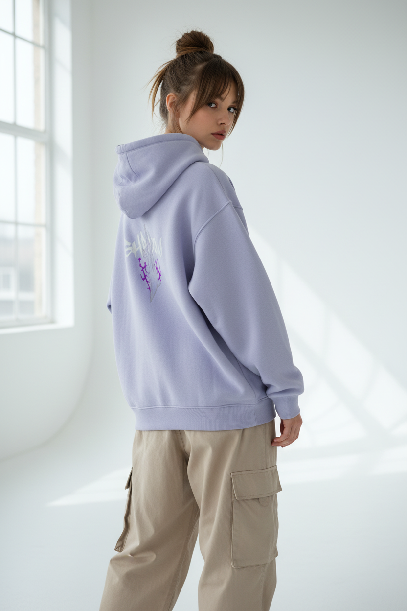 Lavender female back