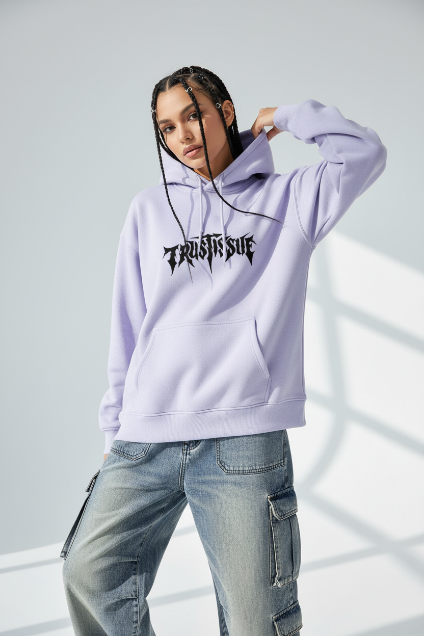 Lavender female - graceful serene pose