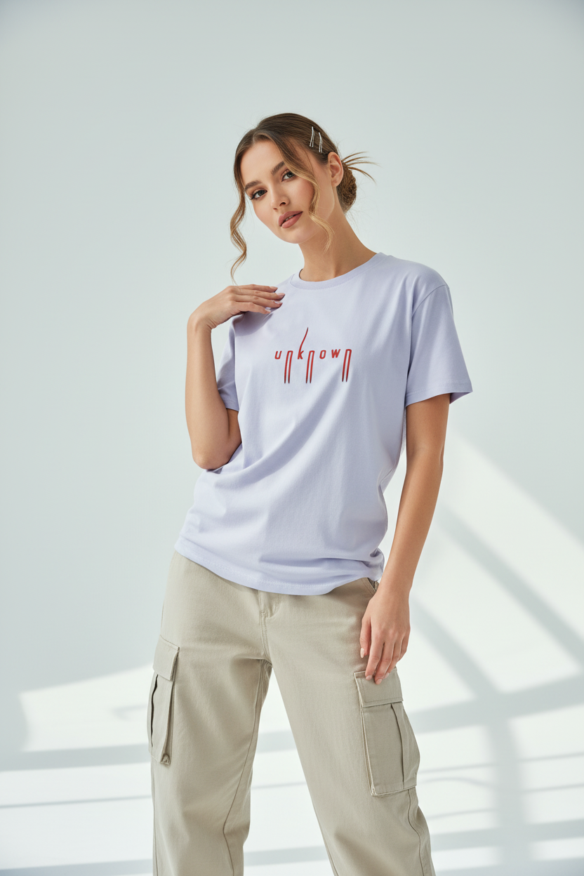 Lavender female - graceful serene pose