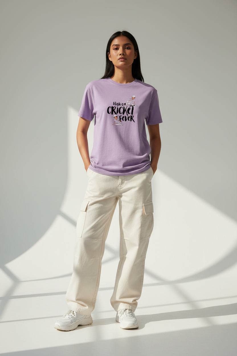 Lavender - Female Model Front View