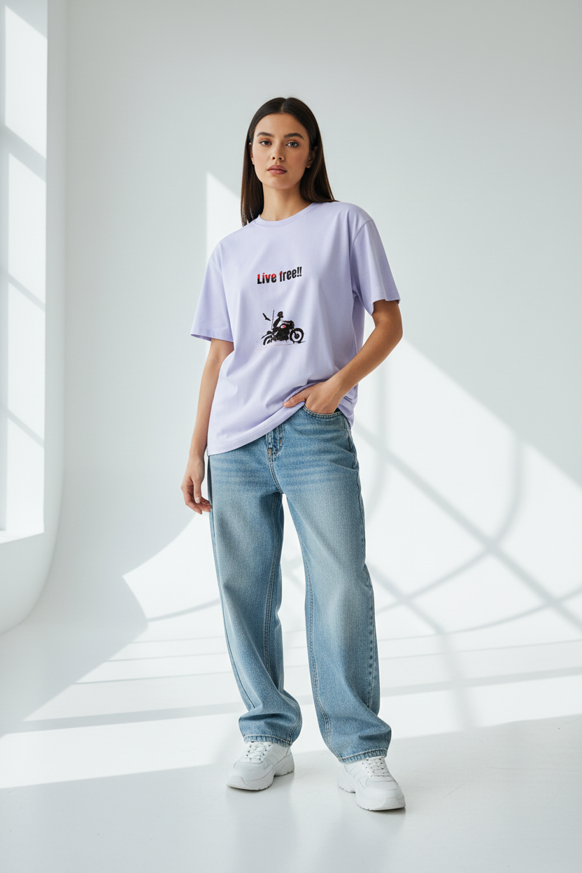 Lavender Female Model