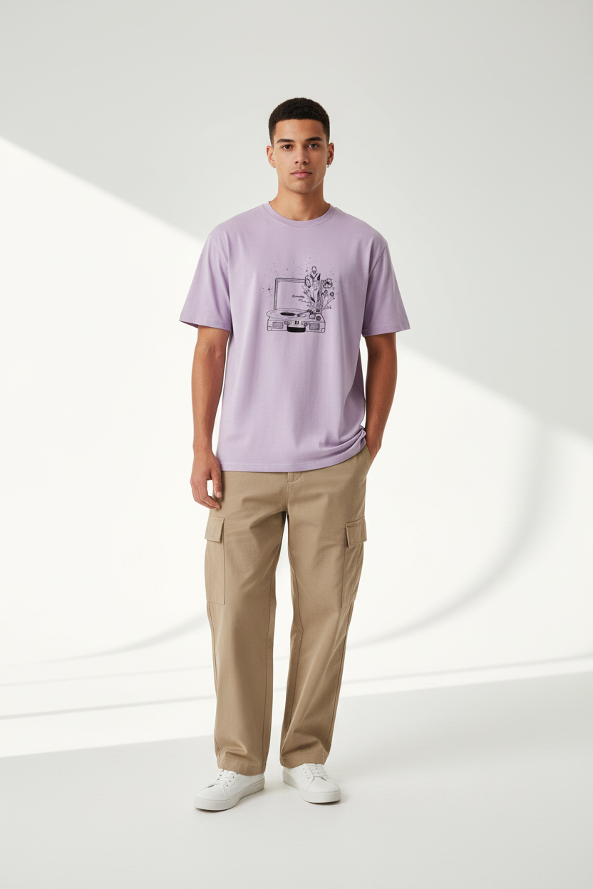 Lavender male front view