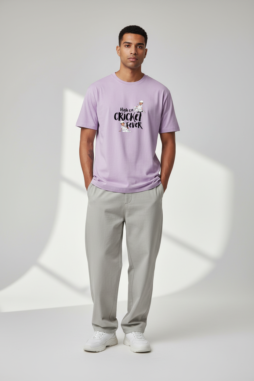 Lavender - Male Model Front View