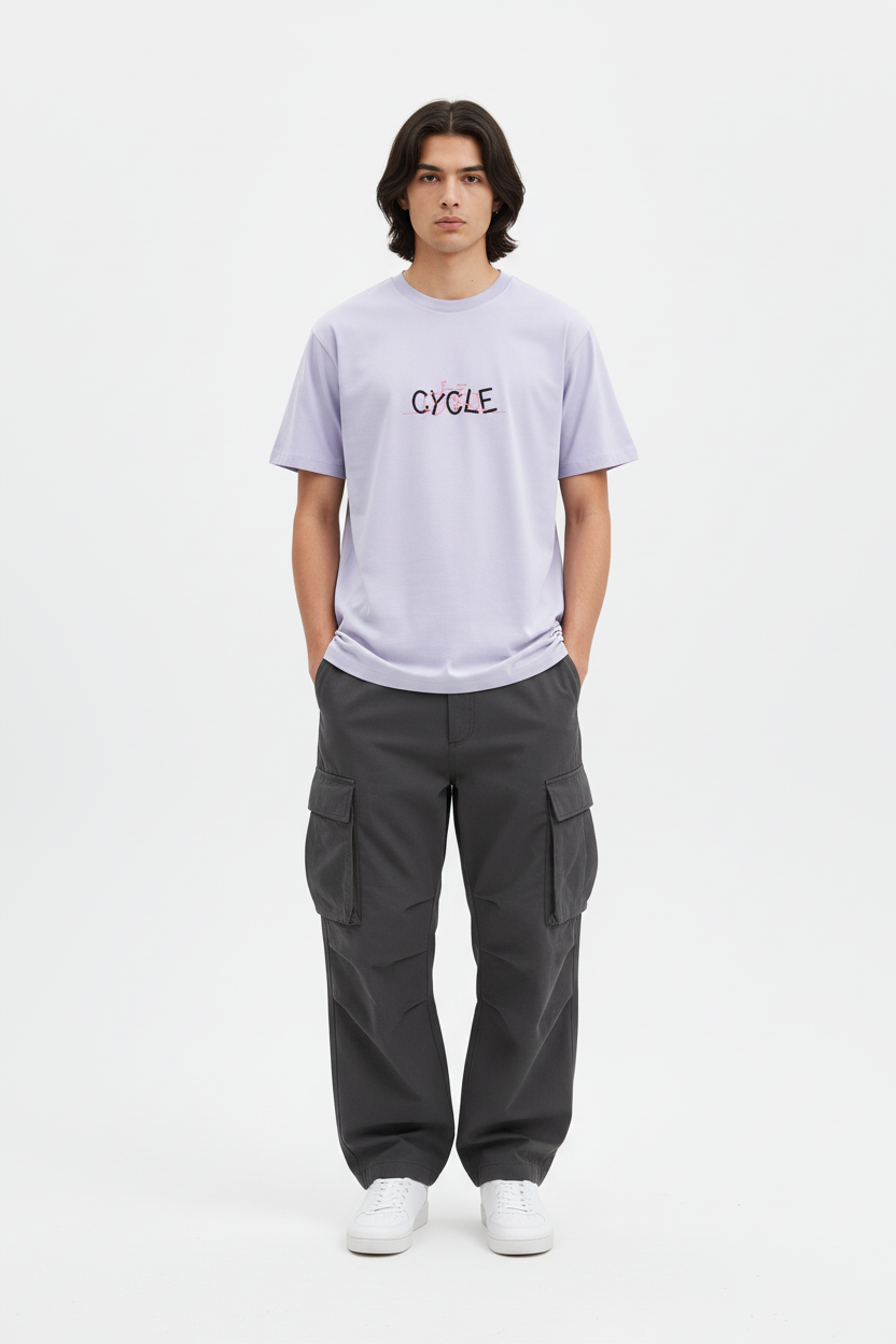 Lavender - Male Model - Hands in Pockets