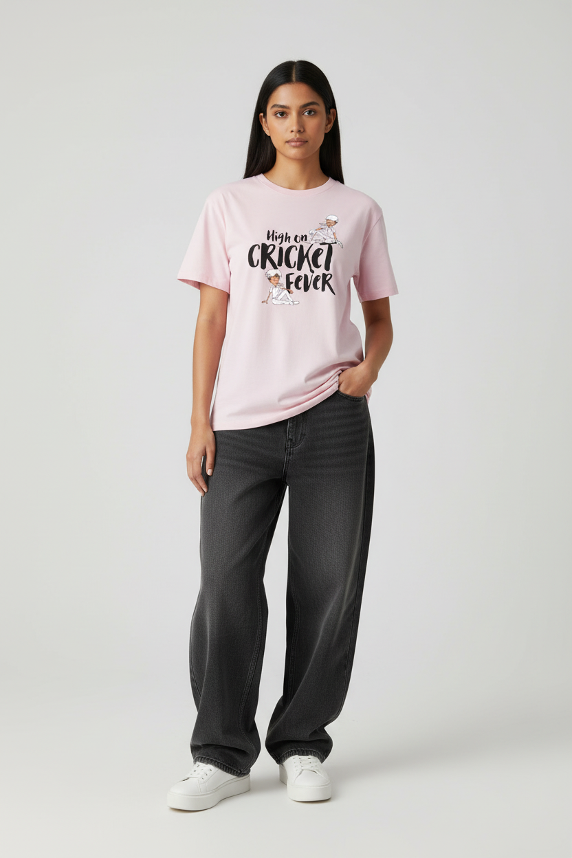 Light Baby Pink - Female Model Front View