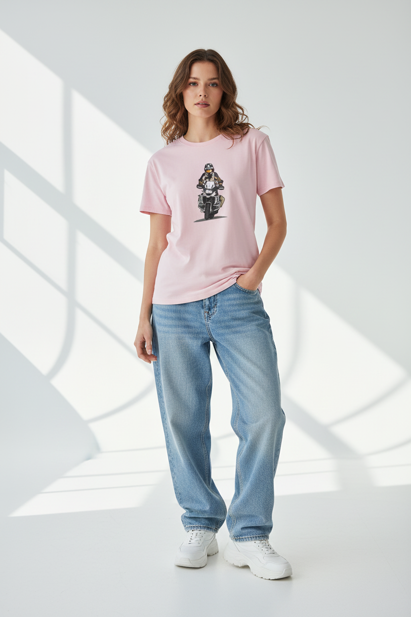 Light Baby Pink Female Model