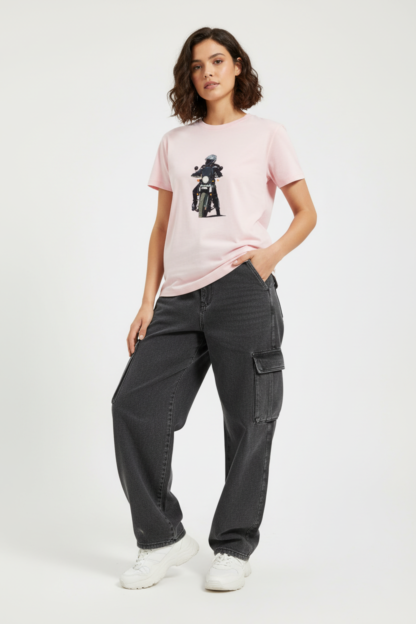 Light Baby Pink Female Model