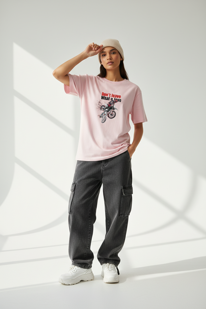 Light Baby Pink Female Model