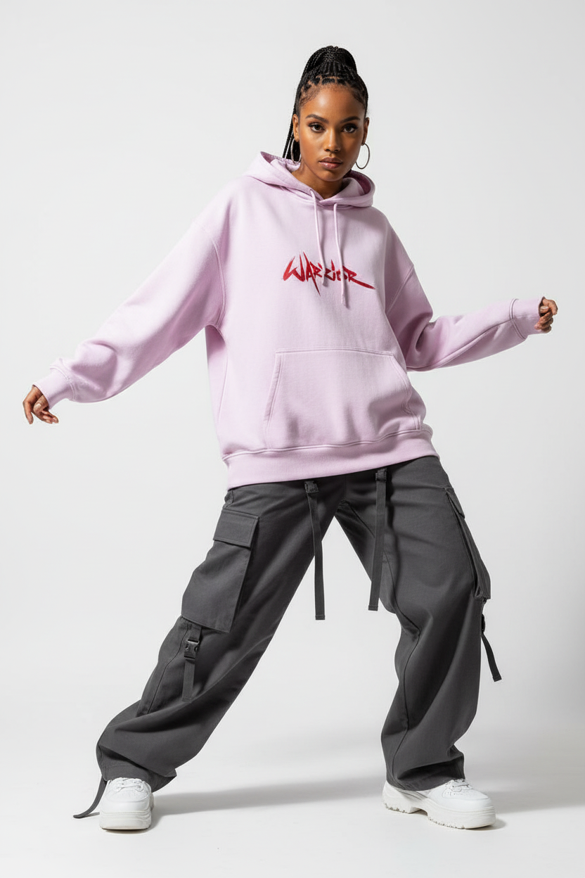 Light Baby Pink female - playful confident pose