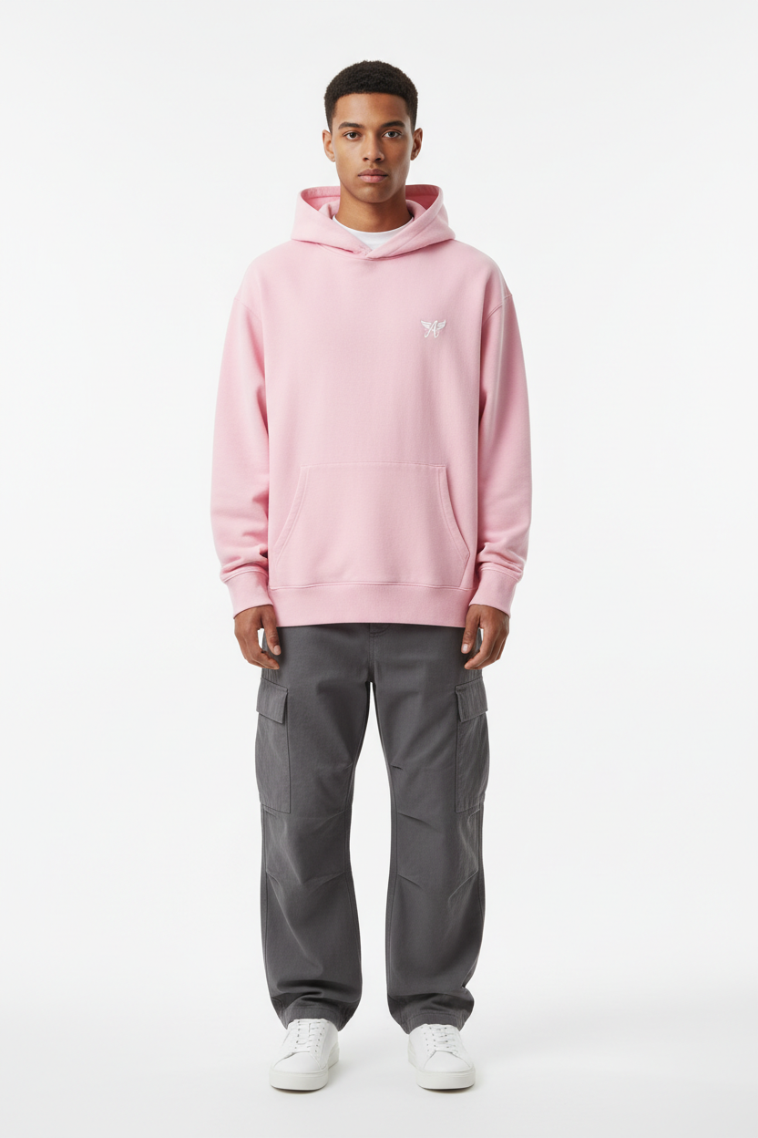 Light Baby Pink Front View