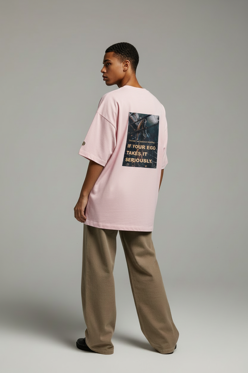 Light Baby Pink Male Back