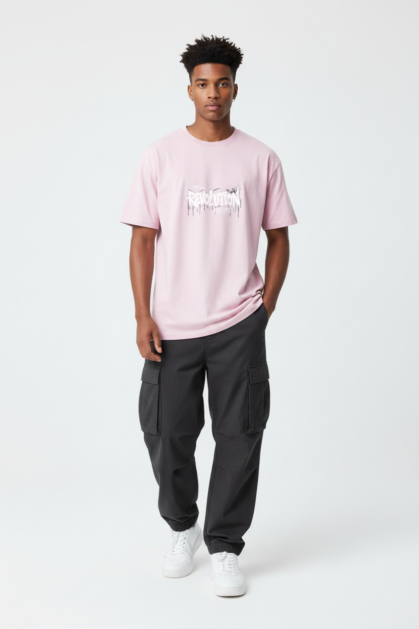 Light Baby Pink male front