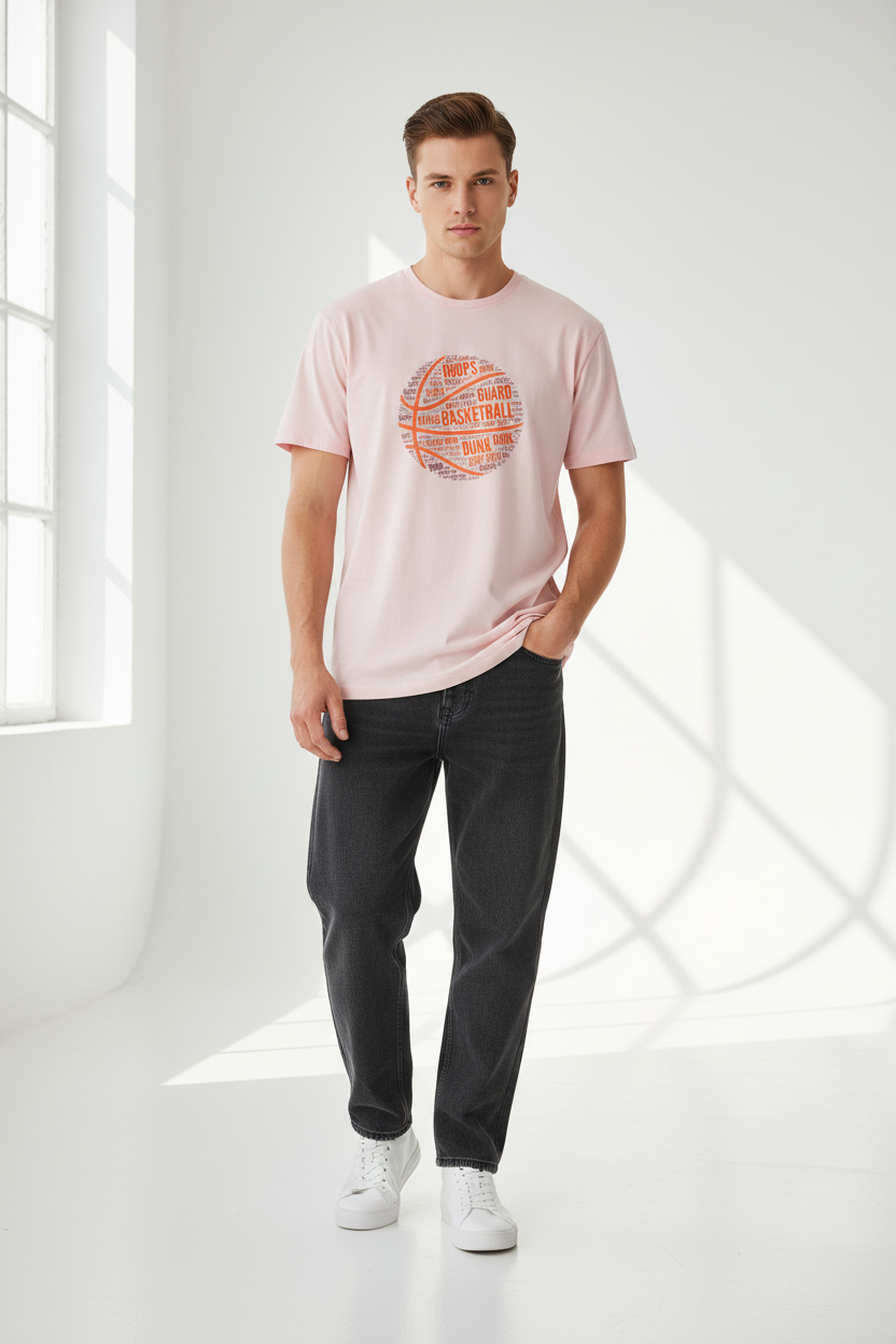 Light Baby Pink - Male Model