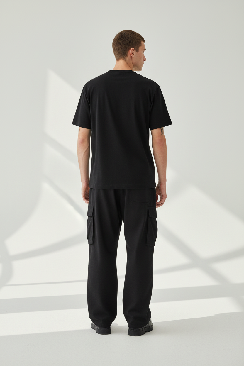 Male model - back view