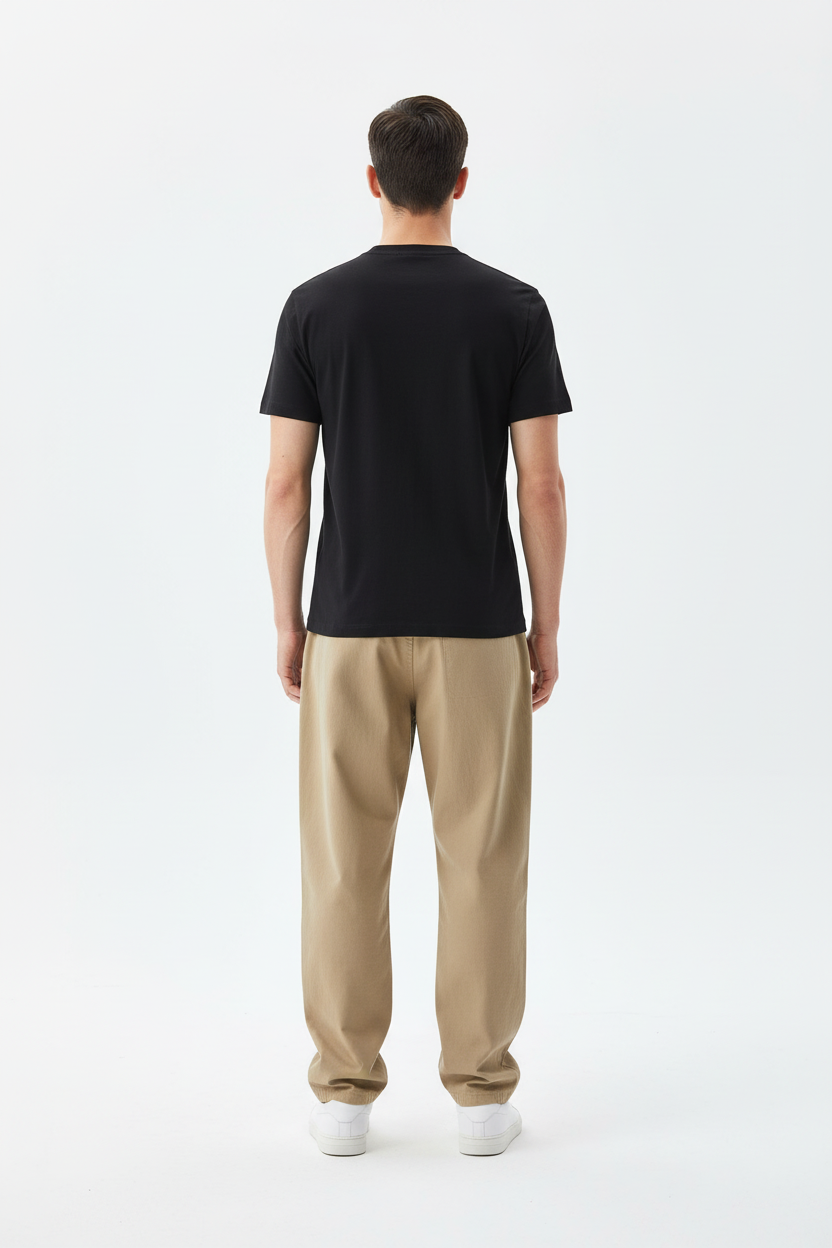 Male model - back view