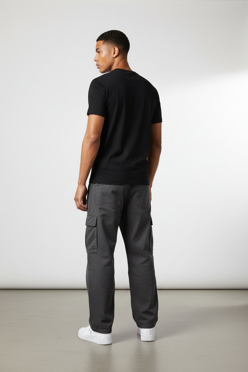 Male model - back view