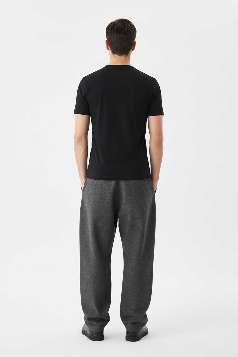 Male model - back view