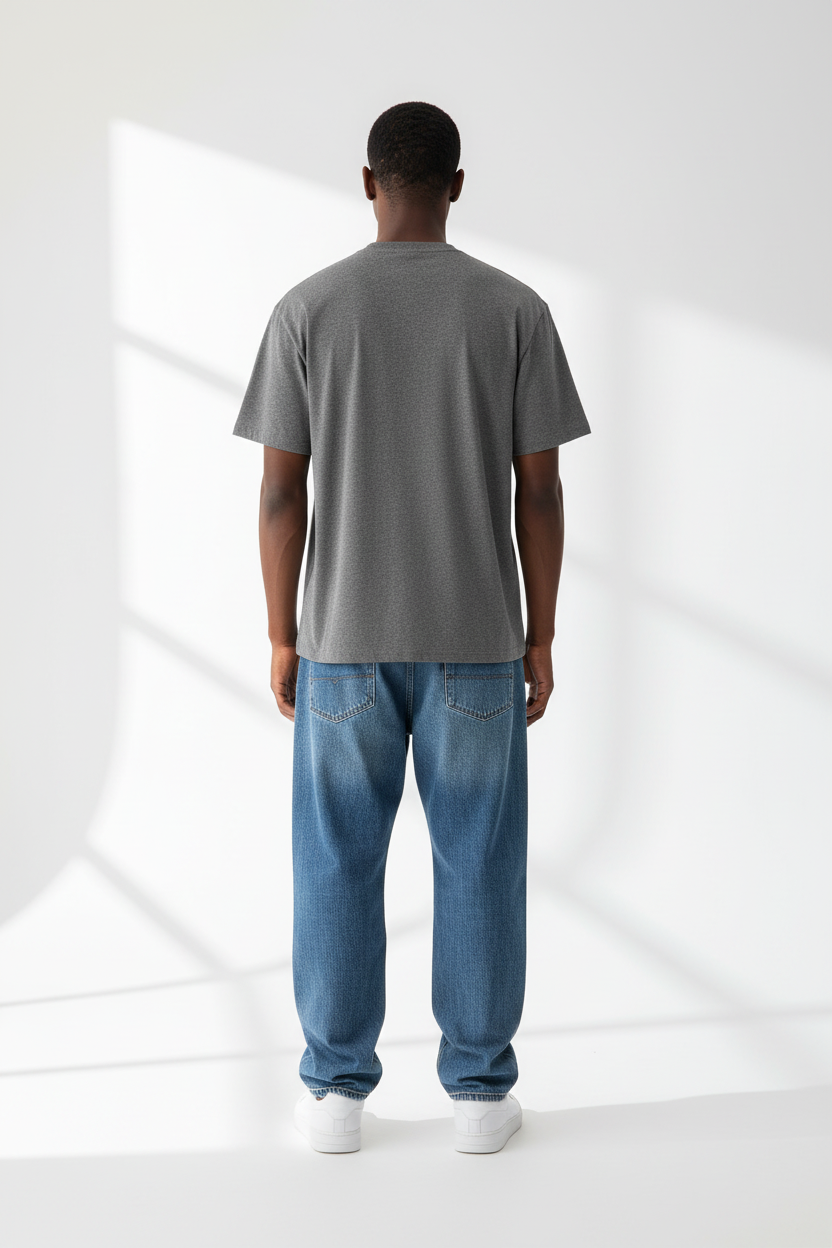 Male model - back view