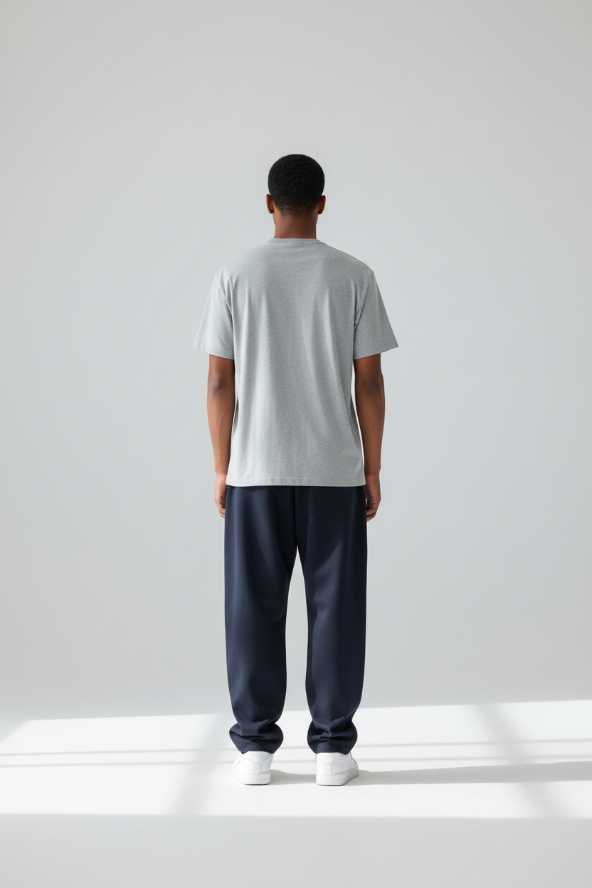 Male model - back view