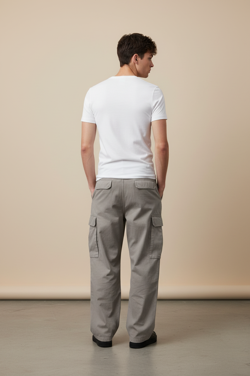 Male model - back view