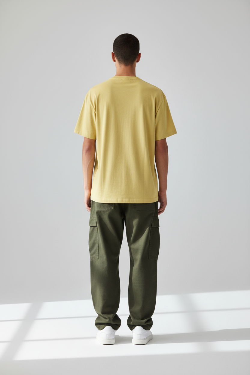 Male model - back view